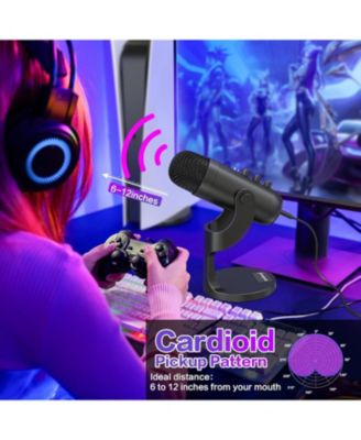 Gaming USB Microphone k66 and d65w Furry Cover