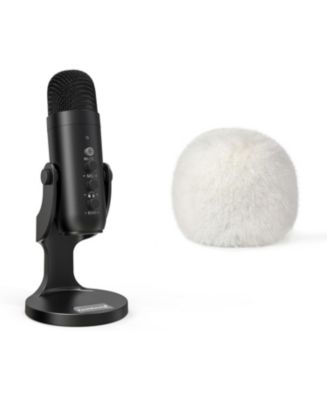 ZealSound Gaming USB Microphone k66 and d65w Furry Cover - Macy's