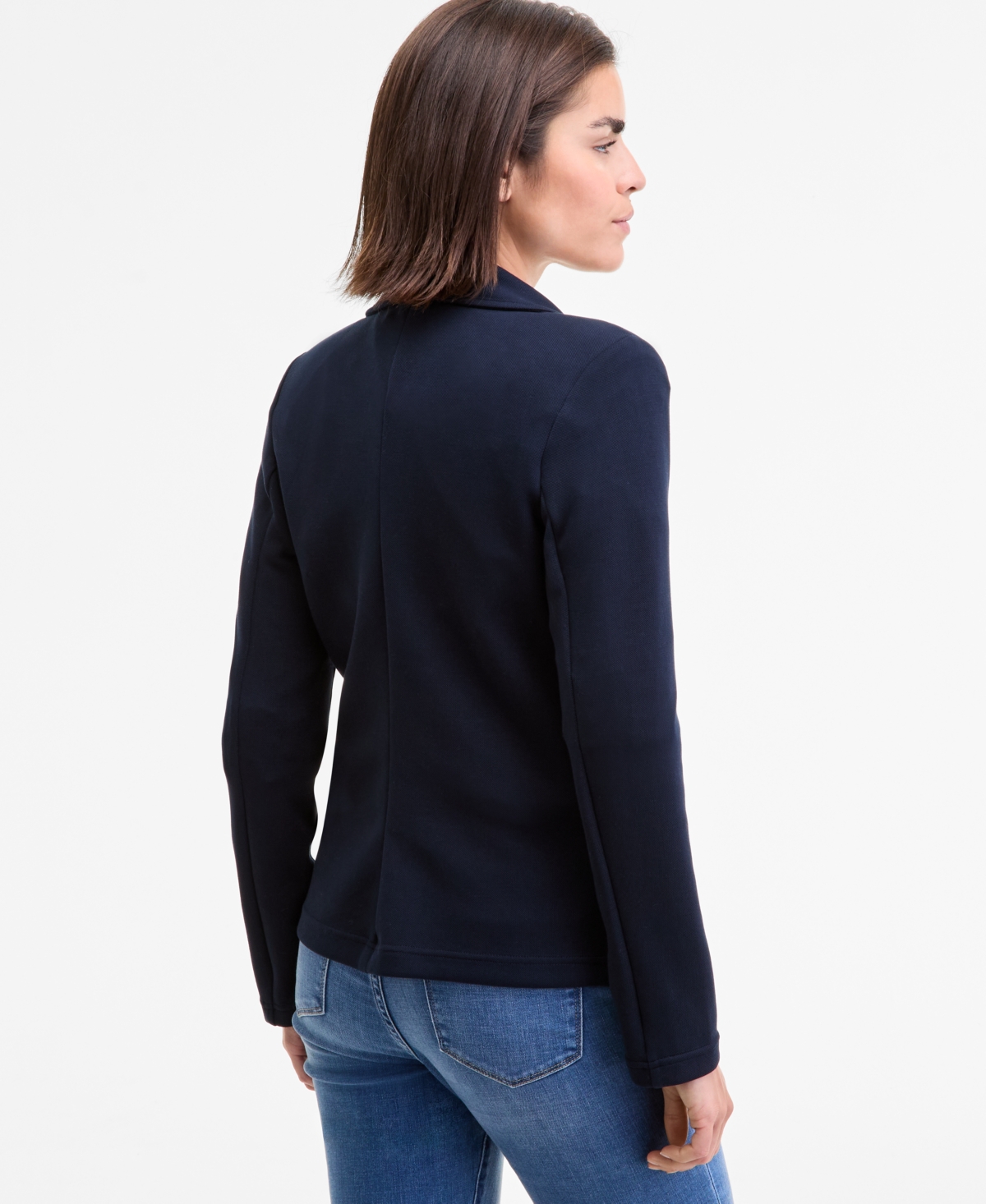 Tommy Hilfiger Women's Sweatshirt Blazer In Blue