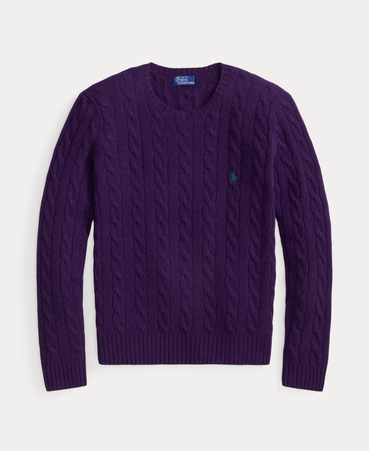 Polo Ralph Lauren Women's Cable Wool-cashmere Crewneck Sweater