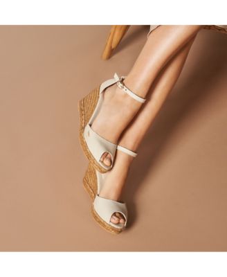 Aiguafreda Canvas Espadrille Sandal Wedges