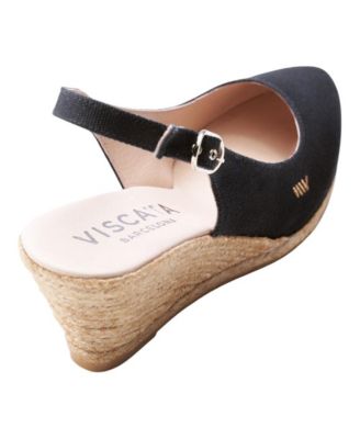Palomera Canvas Espadrille Wedges