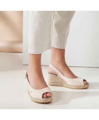 Gavina Canvas Espadrille Sandal Wedges