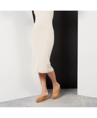 Truja Suede Espadrille Mule Wedges