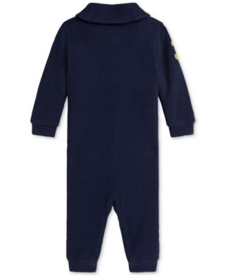 Baby Boys Rib-Knit Coverall