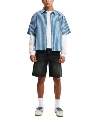 Men's Baggy Denim Shorts