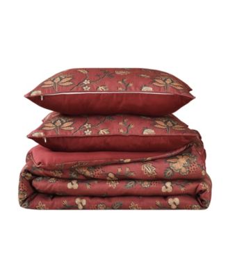 Bari Jacobean 3-Pc. Comforter Set, King/California King