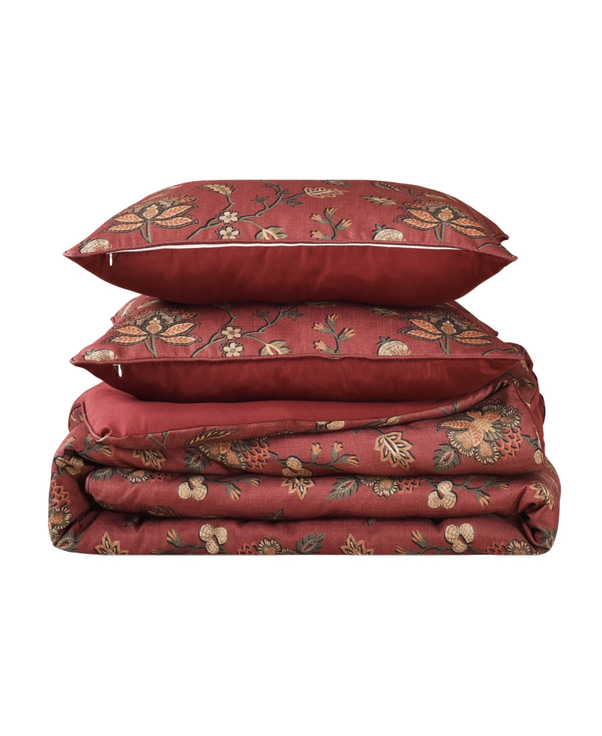 Royal Court Bari Jacobean 3-Pc. Comforter Set, King/California King