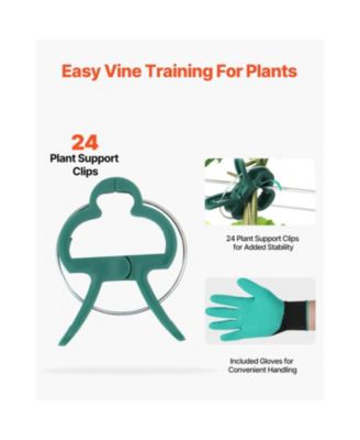 Foldable A-Frame Metal Garden Trellis for Climbing Plants Cucumbers and Vegetables