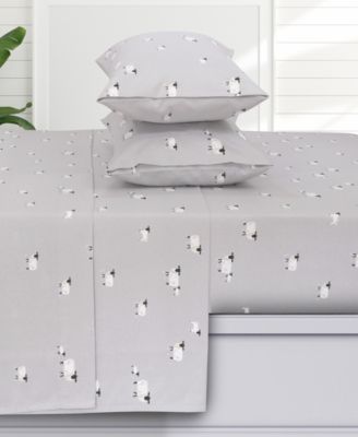 Sofi Paisley Extra Deep Pocket Flannel 4-Pc. Sheet Set, King