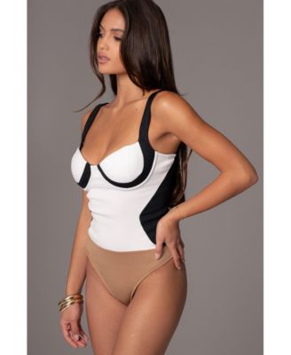 Women's Throwback Colorblock Bodysuit