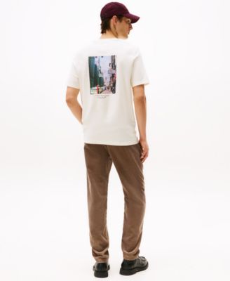 Men's Photo Print Graphic Cotton T-Shirt