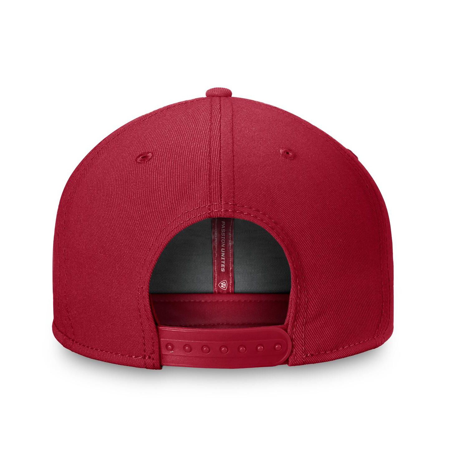 Мужская кепка Top of the World Cardinal Iowa State Cyclones Fundamental Snapback Hat — фото 4