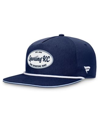 Fanatics - Men's Navy Sporting Kansas City Iron Golf Snapback Hat