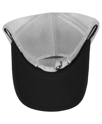 Women's Gray/White NASCAR Pit Box Adjustable Trucker Hat