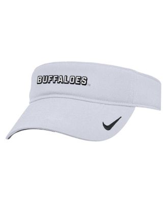 Men's White Colorado Buffaloes 2025 On-Field Ace Performance Adjustable Visor Hat
