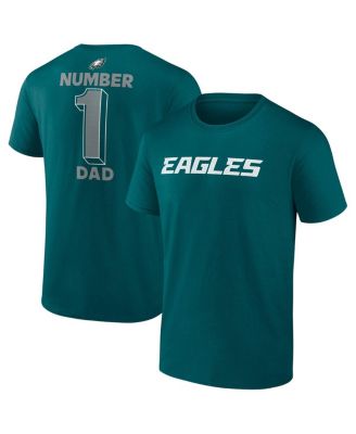 Fanatics - Men's Midnight Green Philadelphia Eagles Big Tall Number One Dad T-Shirt