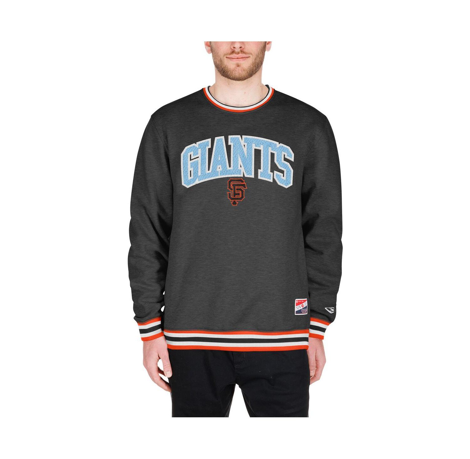 Men's Black San Francisco Giants Father's Day Pullover Sweatshirt