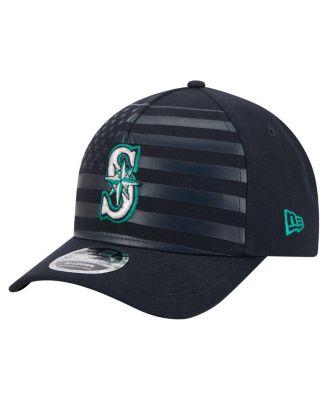 New Era - Men's Navy Seattle Mariners American Flag 9FORTY M-Crown A-Frame Adjustable Hat