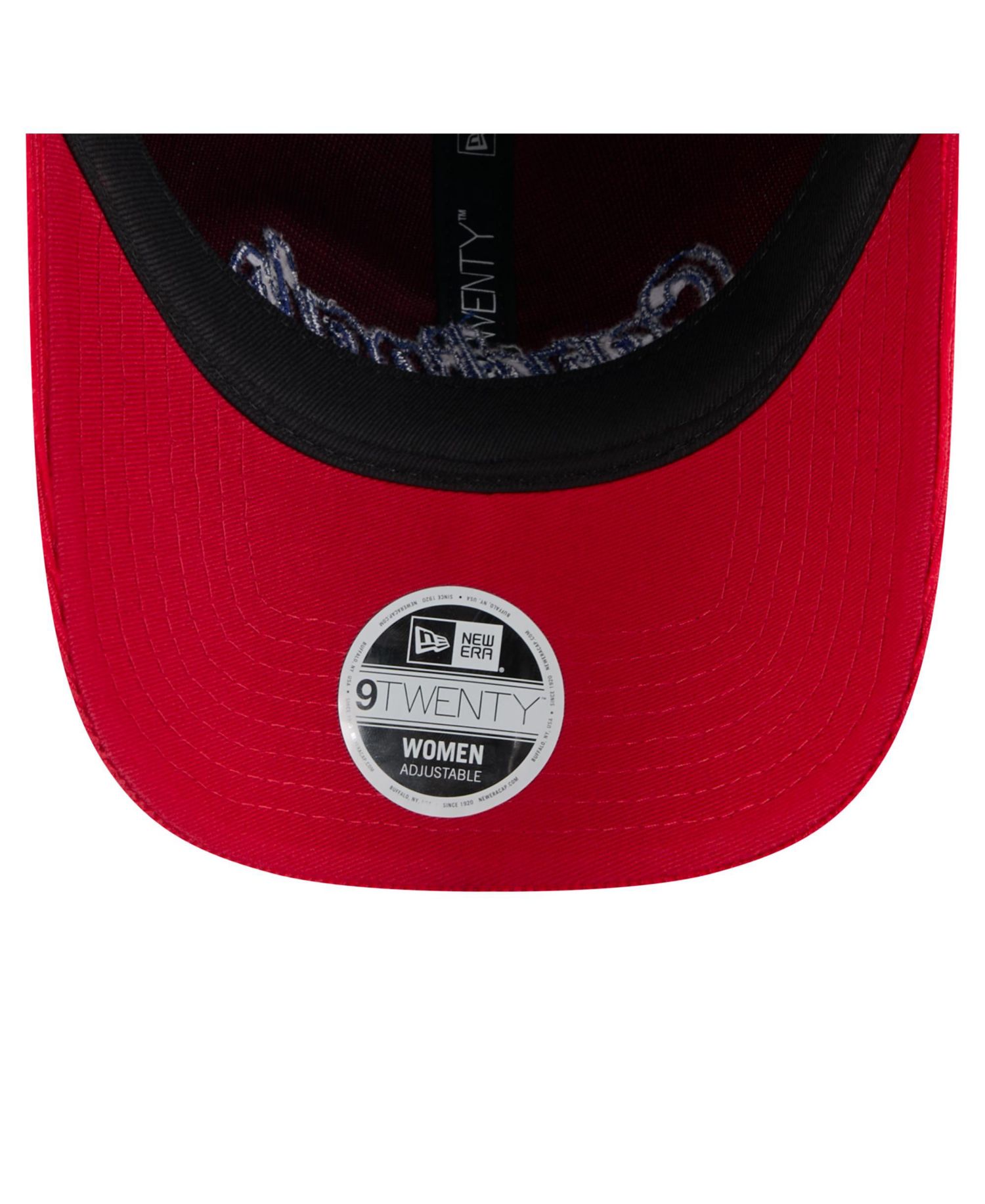 Women's Red St. Louis Cardinals Corduroy 9TWENTY Adjustable Hat