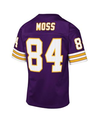 Big Boys and Girls&nbsp;Randy Moss Purple Minnesota Vikings 1998 Throwback Fashion Jersey