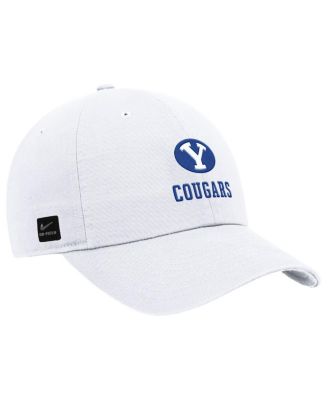 Nike - Men's White BYU Cougars 2025 On-Field Club Adjustable Hat