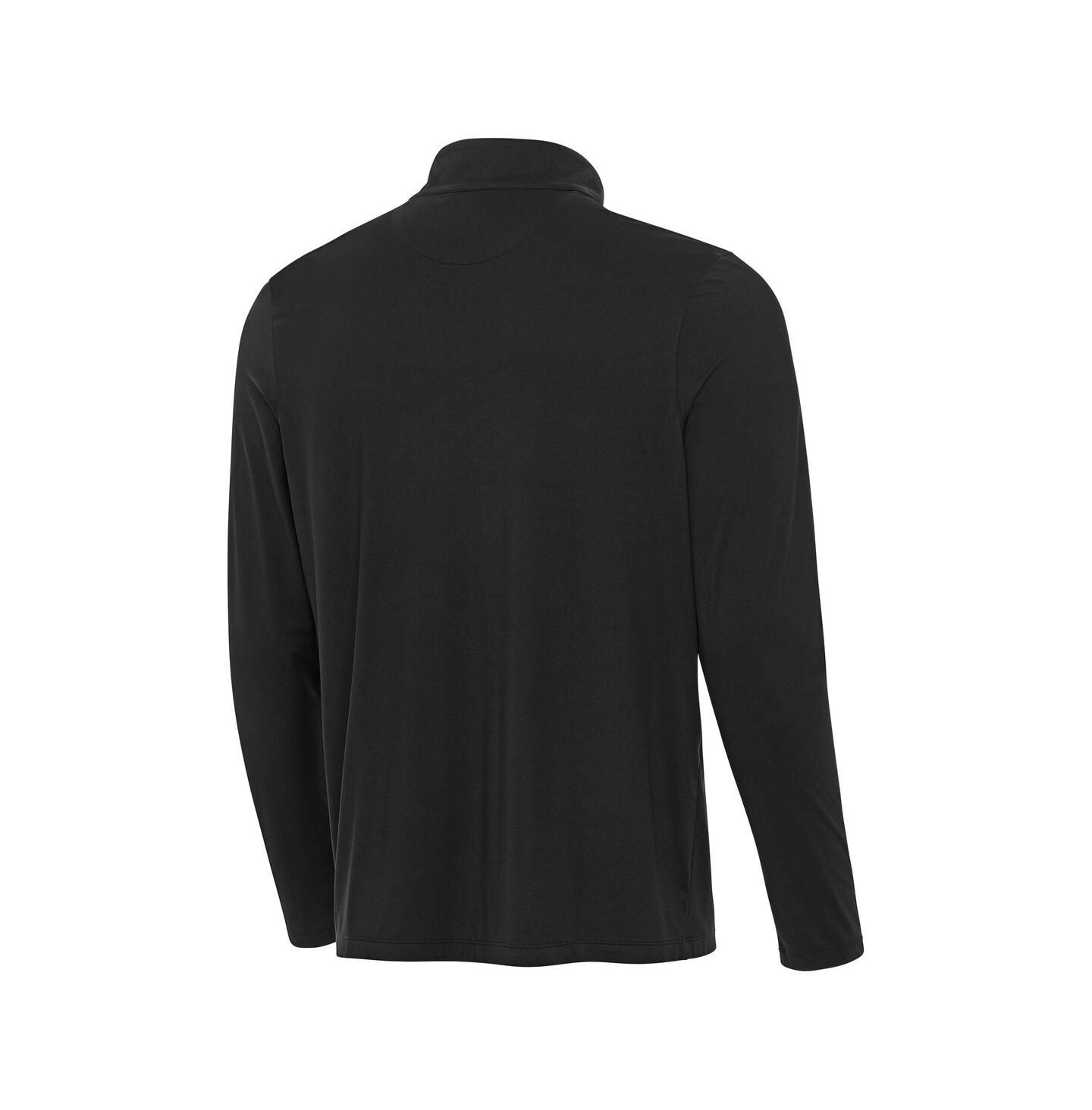 Мужская толстовка Antigua Black Philadelphia Phillies Content Quarter-Zip — фото 3
