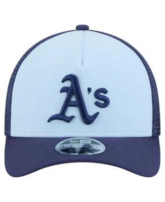 Men's Light Blue/Navy Athletics 2-Tone Color Pack 9FORTY M-Crown A-Frame Adjustable Hat