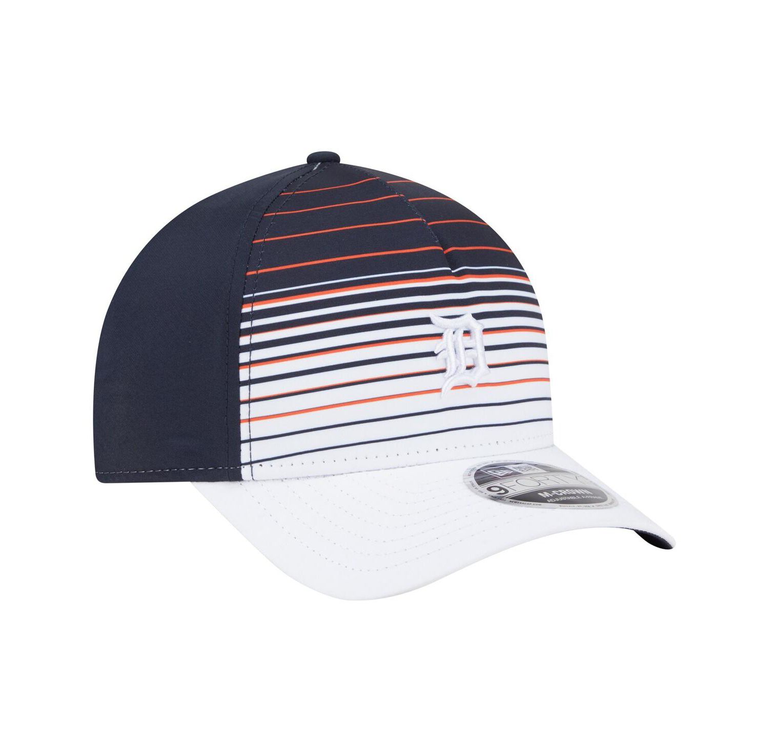 Men's Navy Detroit Tigers Gradient 9FORTY M-Crown Adjustable Hat