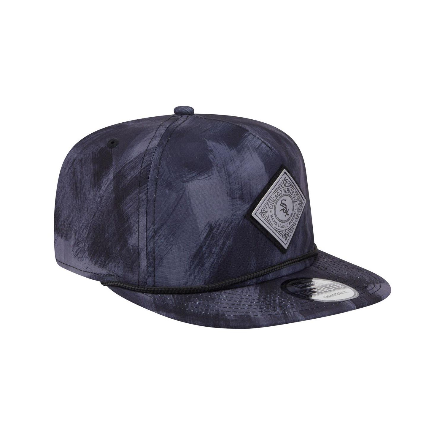 Men's Navy Chicago White Sox Printed Golfer Snapback Hat