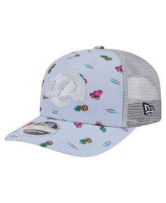 New Era - Men's&nbsp;Light Blue Los Angeles Rams Adventure Surfboard 9SEVENTY Adjustable Hat