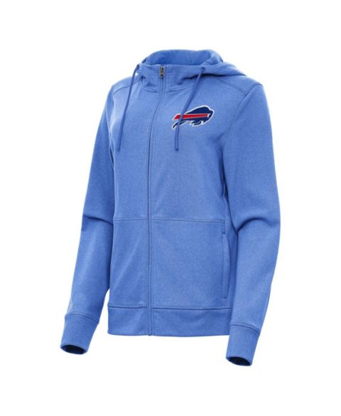 Женские худи Antigua Women's Heather Royal Buffalo Bills Seeker Full-Zip Jacket