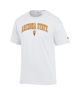 Men's&nbsp;White Arizona State Sun Devils Arched Logo T-Shirt