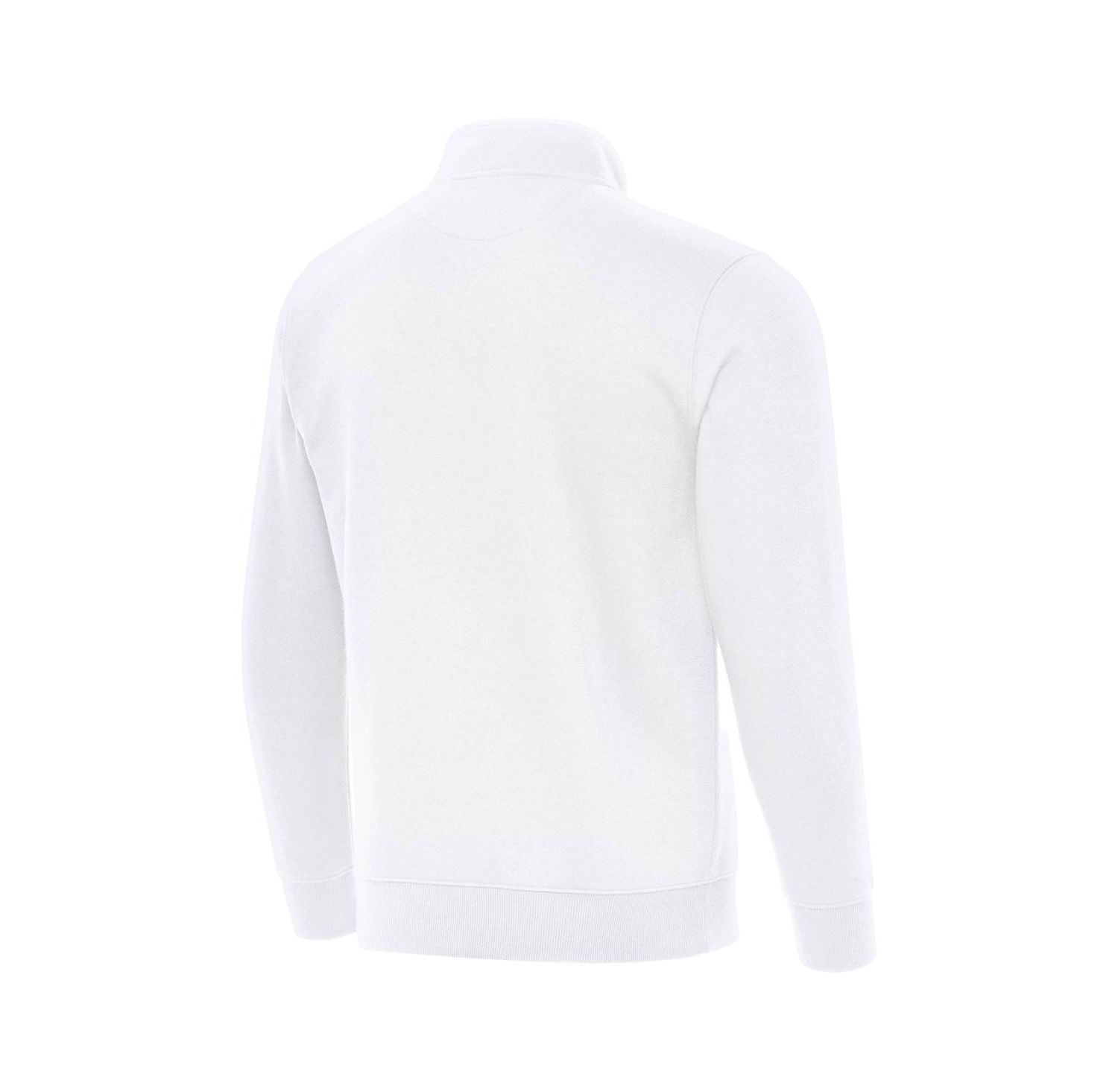 Men's White Kansas City Chiefs Victory Quarter-Zip Sweatshirt