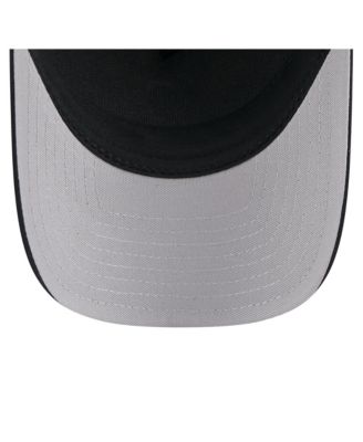 Men's Black Texas Rangers City Initial 9FORTY A-Frame M-Crown Adjustable Trucker Hat