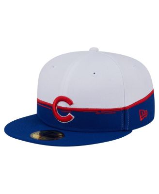 New Era - Men's Royal/White Chicago Cubs Paint Stroke 59FIFTY&nbsp;Fitted Hat