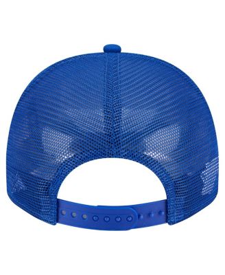 Men's Royal Philadelphia 76ers Vintage Team Rope A-Frame 9FIFTY Snapback Hat