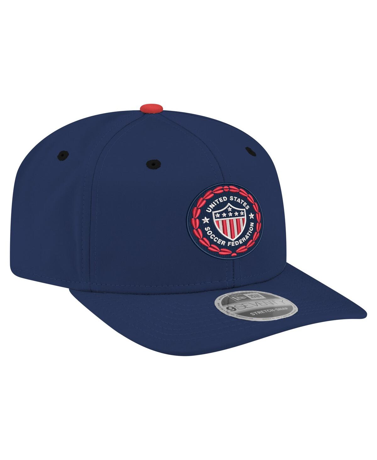 New Era Men's Navy Usmnt 1986 Retro 9SEVENTY Stretch-Snap Hat