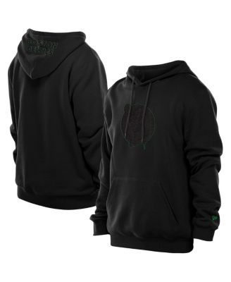 New Era - Men's Black Boston Celtics Tonal Color Pop Premium Pullover Hoodie