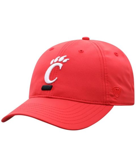 Мужская шляпа Top of the World Red Cincinnati Bearcats Victory Trainer Adjustable Hat