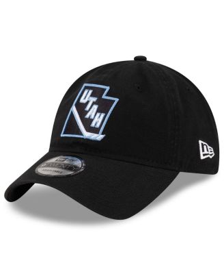 New Era - Men's Black Utah Mammoth 9TWENTY Adjustable Hat