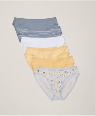 Women's Organic Cotton Everyday Classic Fit Bikini 6-Pack