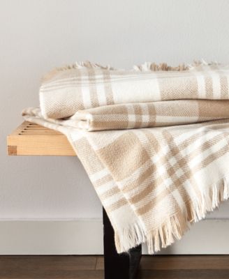 Cozy Plaid Throw, 50" x 60", Exclusively for Macy's