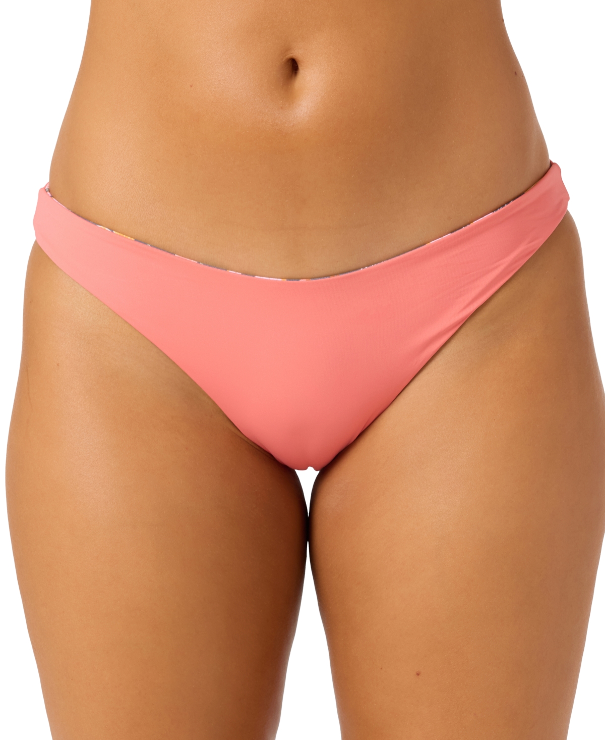 O'neill Women's Mila Floral-print Bikini Bottoms In Gray