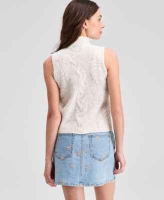 Women's Cable-Knit Tank, Exclusively at Macy's 