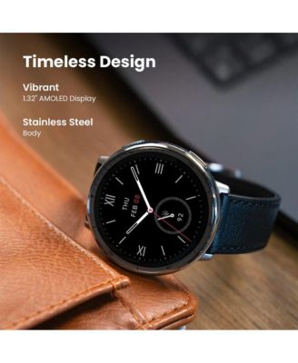 Active 2 Smart Watch - Black Leather Premium Version
