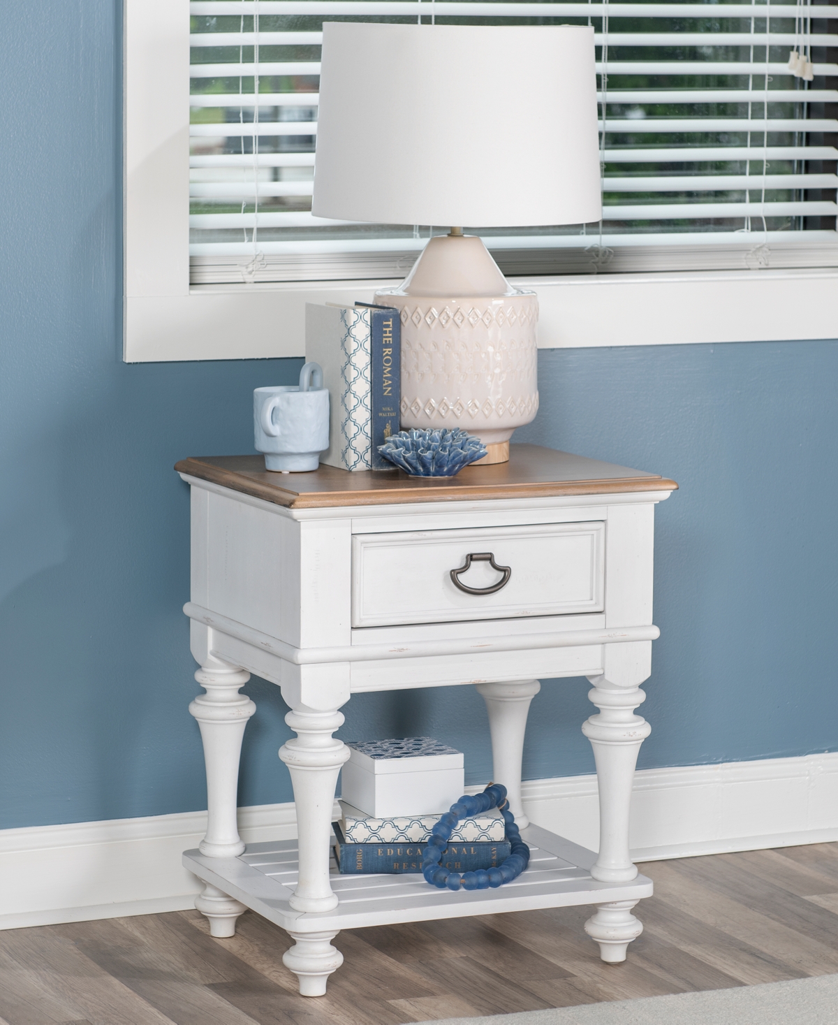 Macy's Mandeville 3 Pc. Full Set (bed, Small Dresser & Open Nightstand), Created For . In White