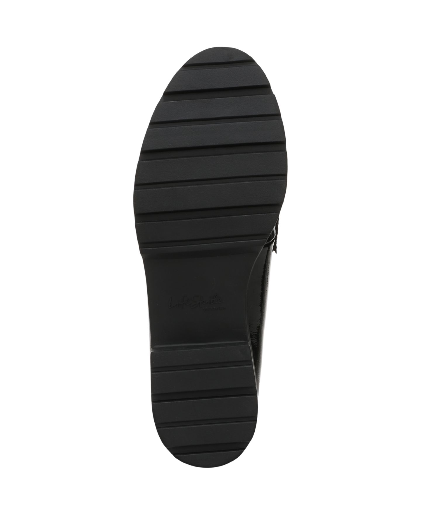 Женские туфли LifeStride London Lug Sole Penny, цвет: Чёрный искусственная лаковая кожа — фото 5