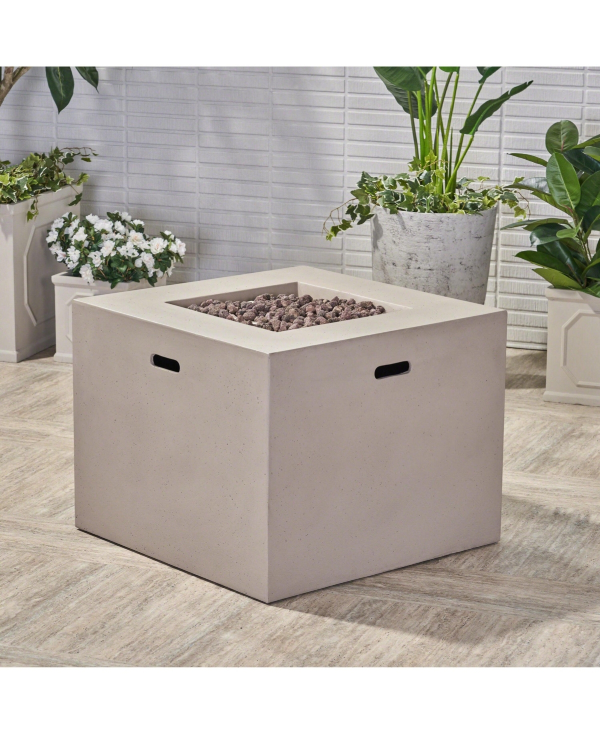 Aidan 31" Square Fire Pit