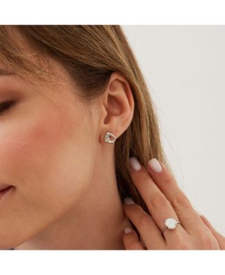 Dripping Molten Natural Textured Sterling Silver Authentic Earrings